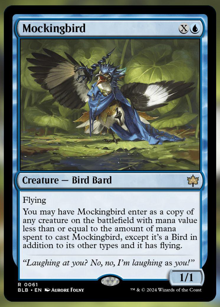 Magic The Gathering Mockingbird