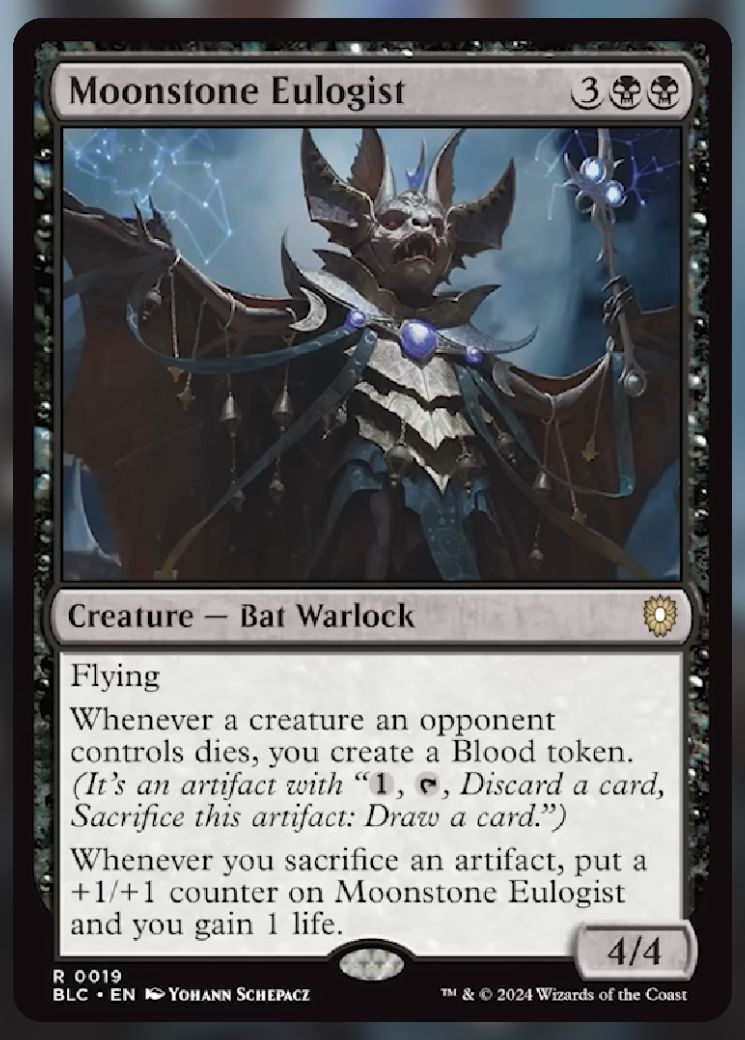Magic The Gathering Moonstone Eulogist