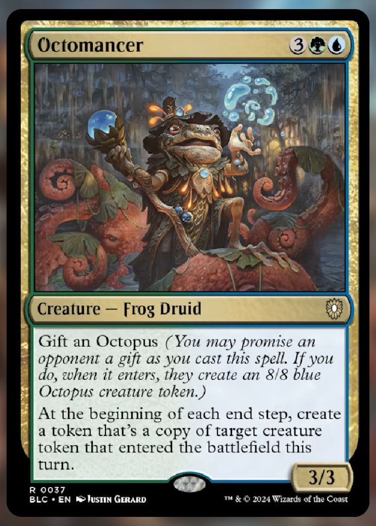 Magic The Gathering Octomancer