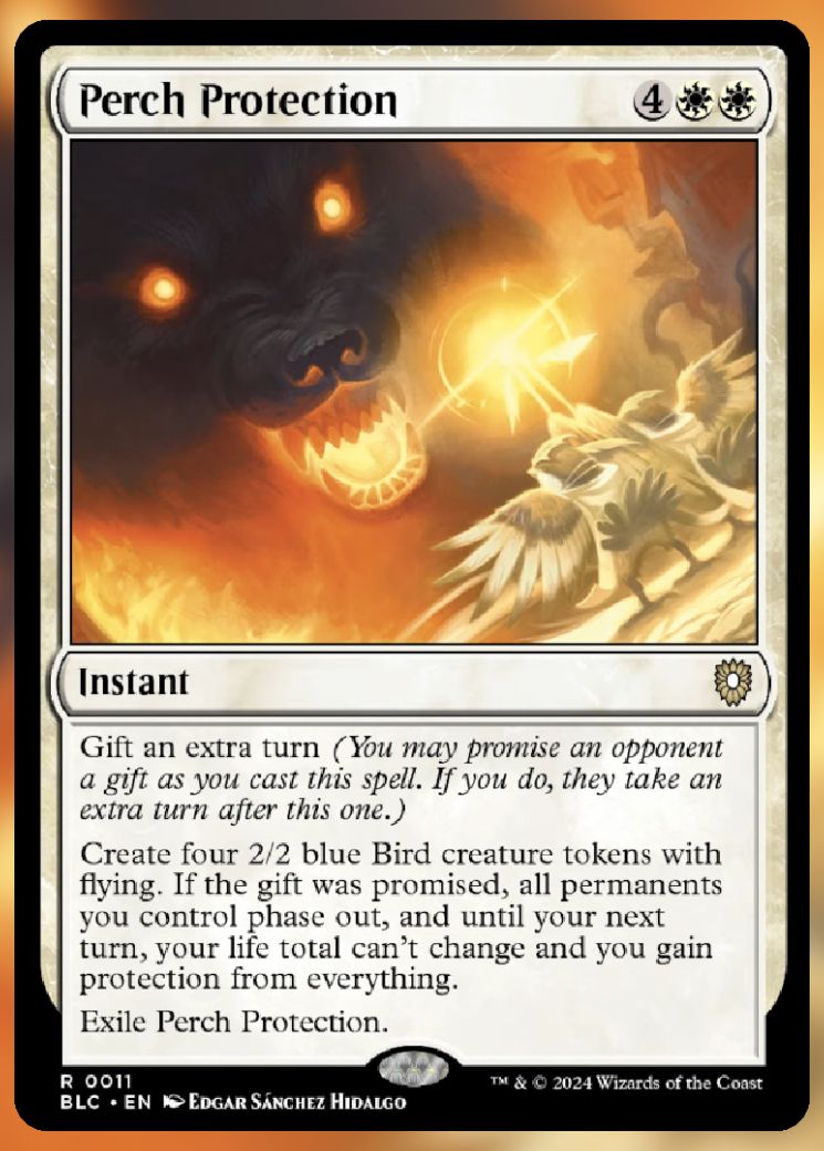 Magic The Gathering Perch Protection