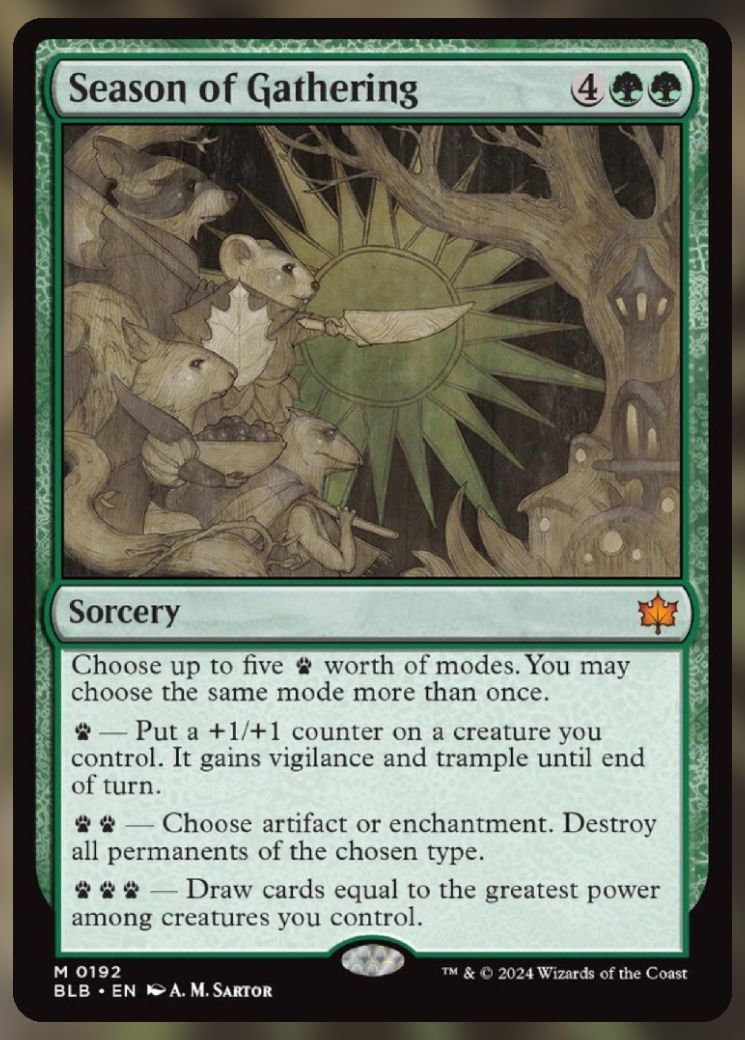 Magic The Gathering Season Of Gathering