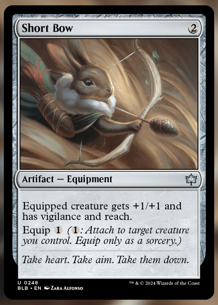 Magic The Gathering Short Bow