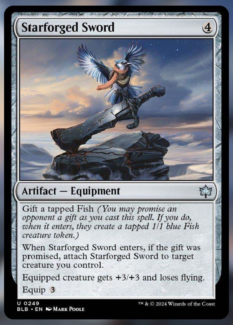 Magic The Gathering Starforged Sword