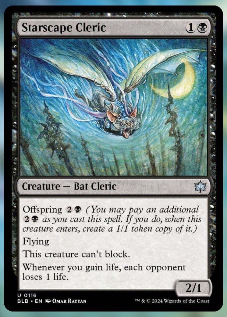 Magic The Gathering Starscape Cleric