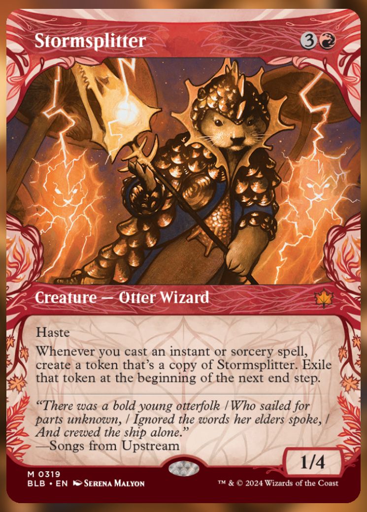 Magic The Gathering Stormsplitter Alternate Card