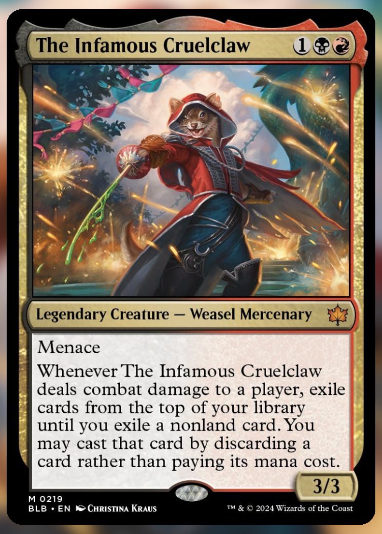 Magic The Gathering The Infamous Cruelclaw