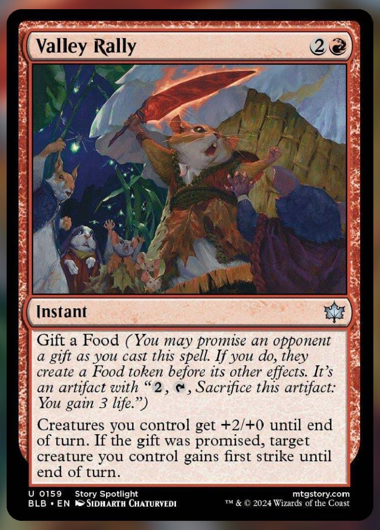 Magic The Gathering Valley Rally