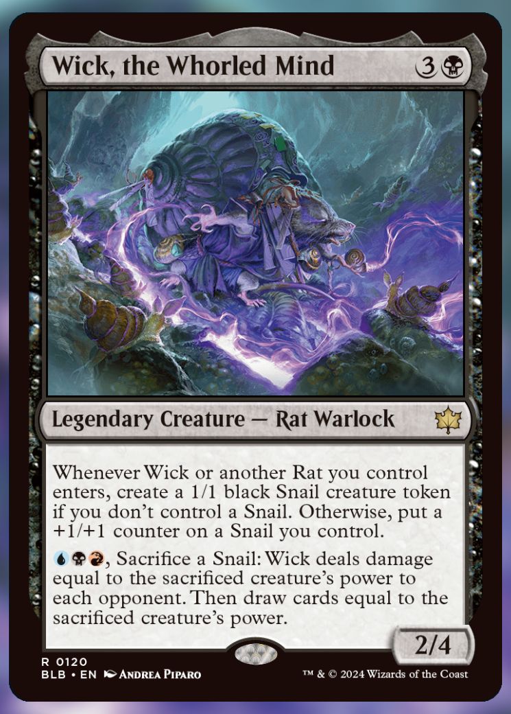 Magic The Gathering Wick, the Whorled Mind