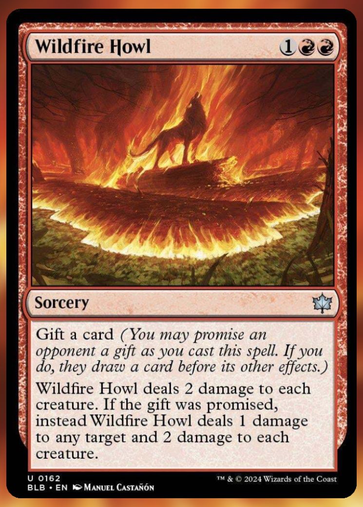 Magic The Gathering Wildfire Howl