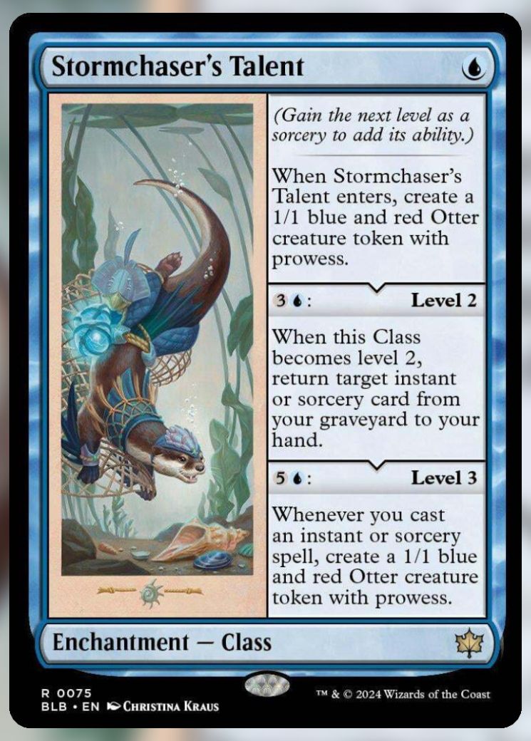 Magic The Gatherirng Stormchaser's Talent