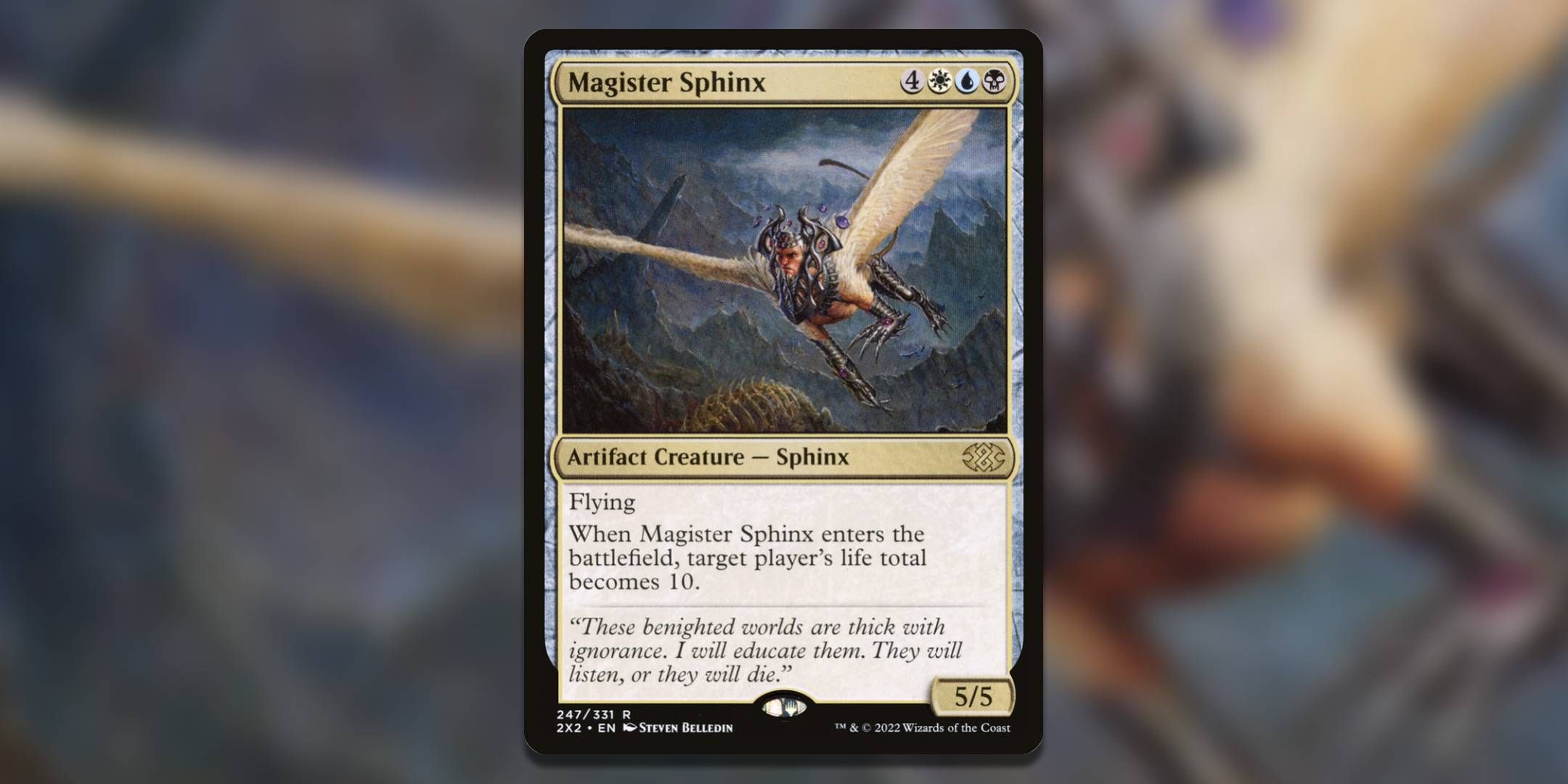 Magister Sphinx by Steven Belledin