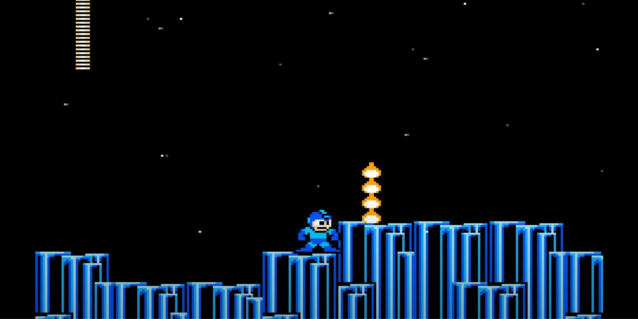Gameplay from Capcom's Mega Man 3 
