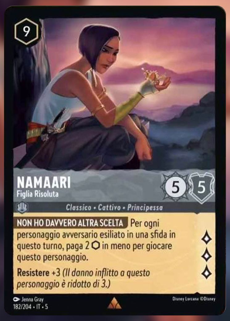 Namaari, Resolute Daughter