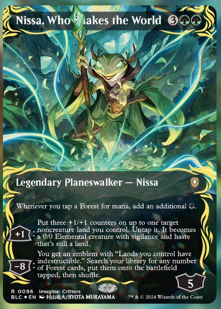Nissa, Who Shakes the World ALT ART