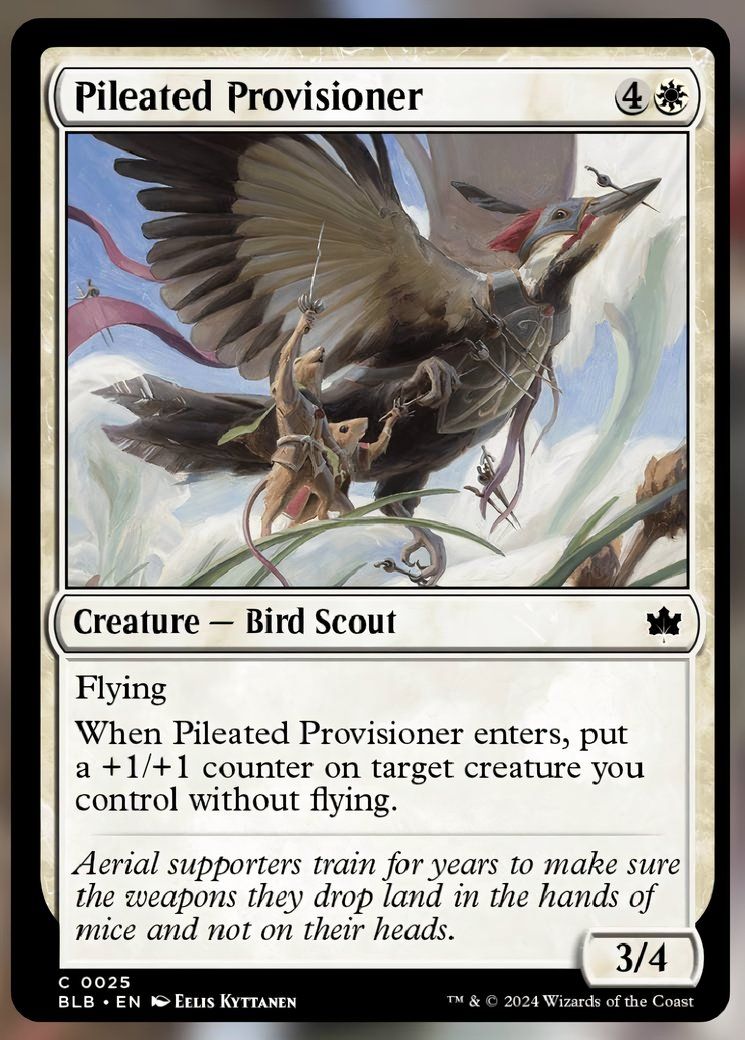 Pileated Provisioner