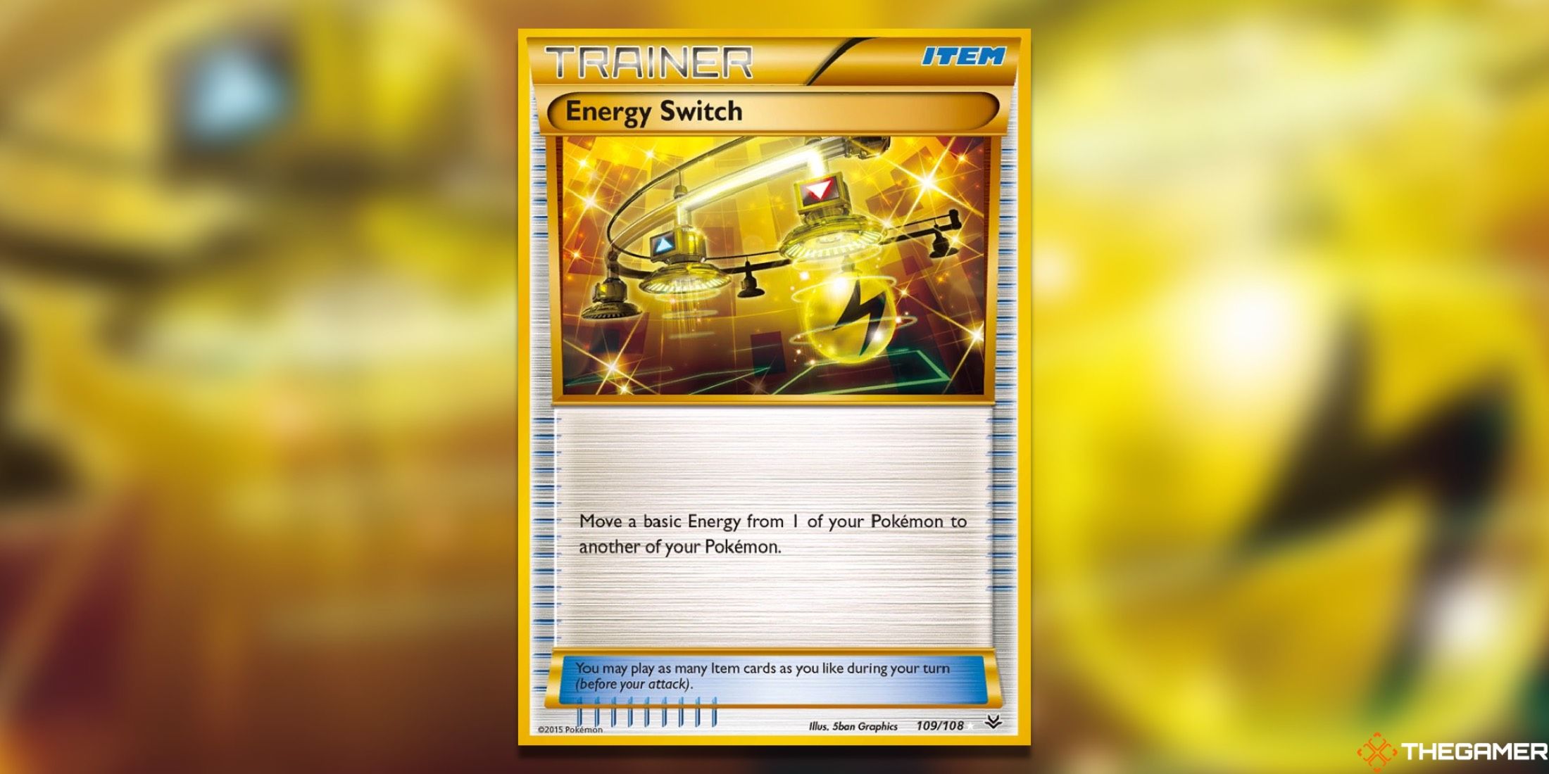 The Roaring Skies Energy Switch Secret Rare from the Pokemon TCG.