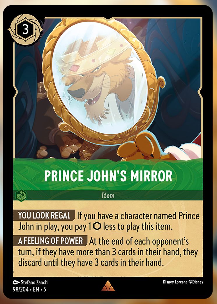 Prince John's Mirror