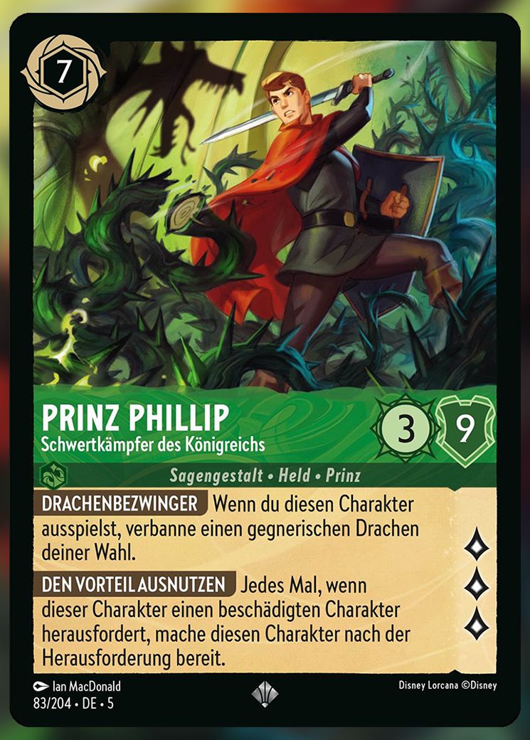 Prince Phillip, Swordsman Of The Kingdom