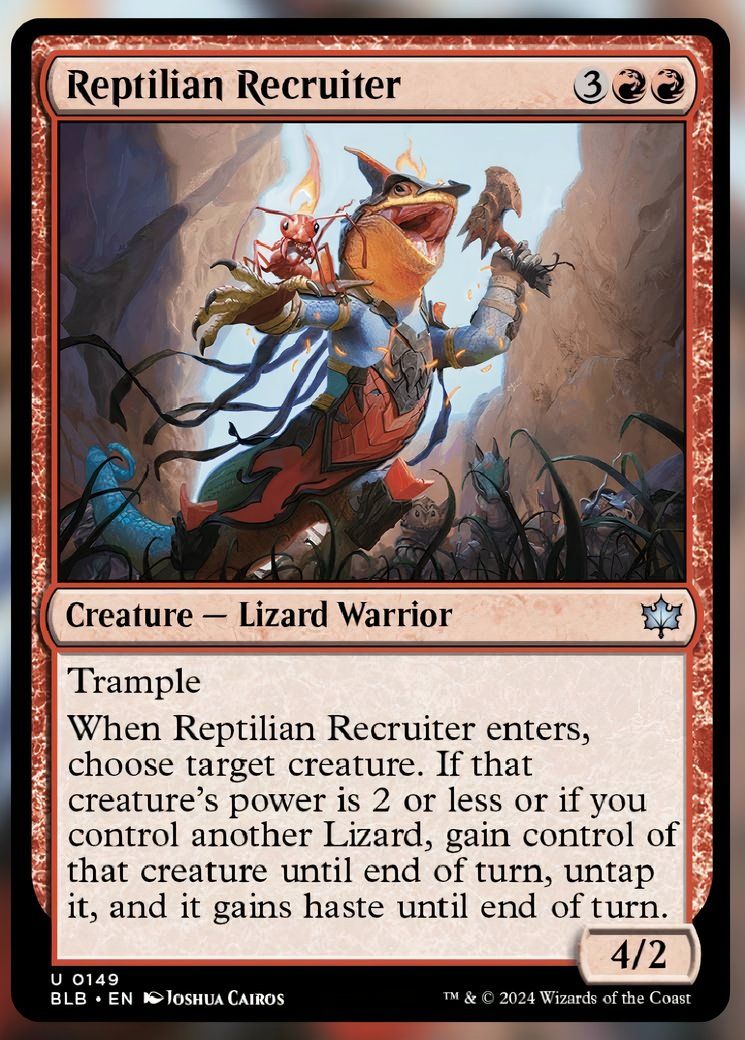 Reptilian Recruiter