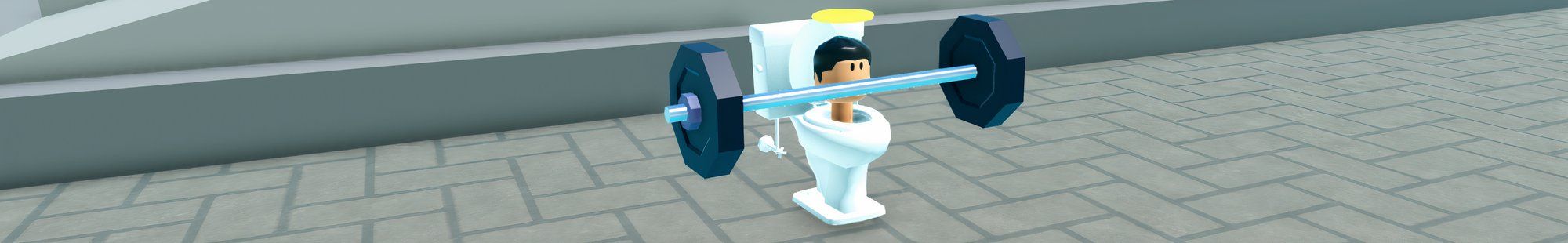 a player in Titan Training Simulator on Roblox