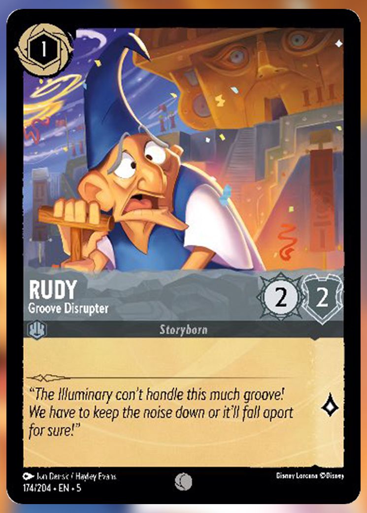 Rudy, Groove Disrupter