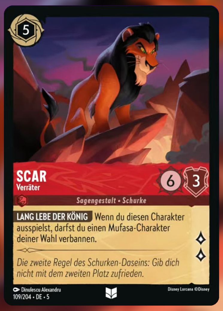 Scar, Traitor