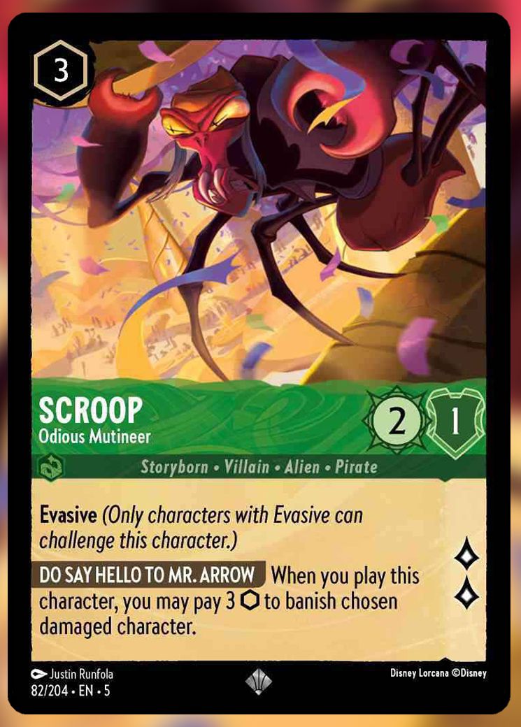Scroop, Odious Mutineert
