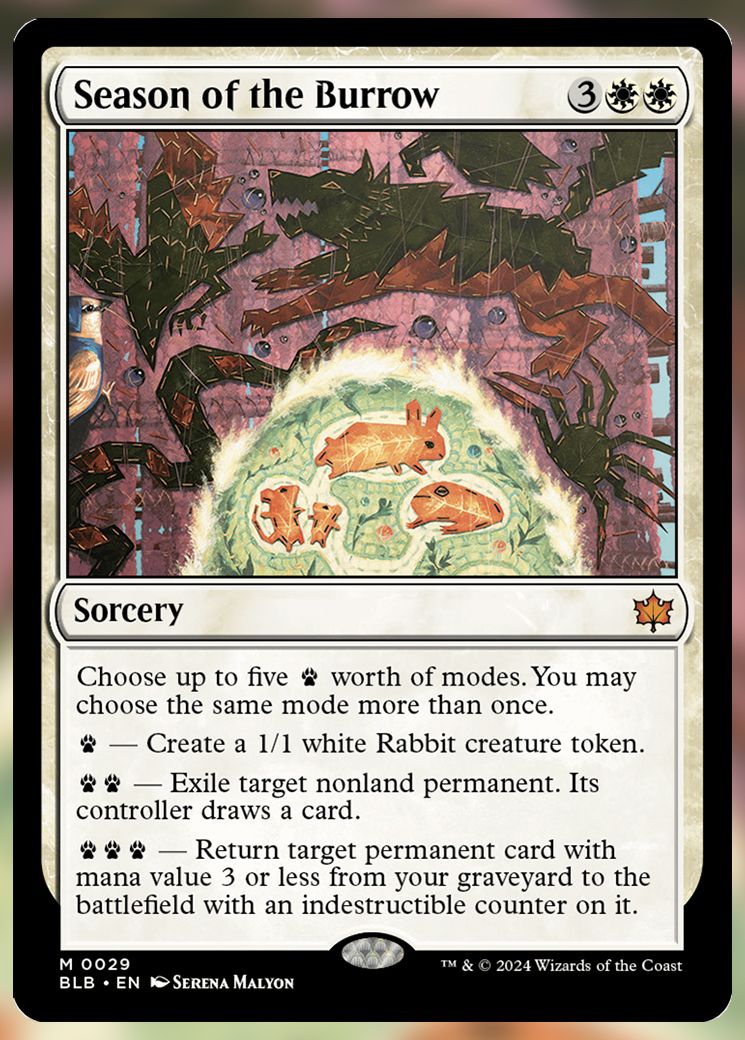 Season of the Burrow