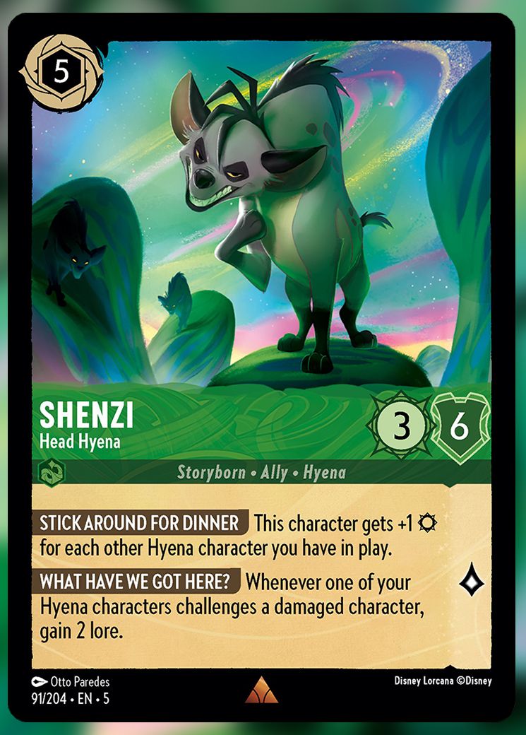 Shenzi, Head Hyena
