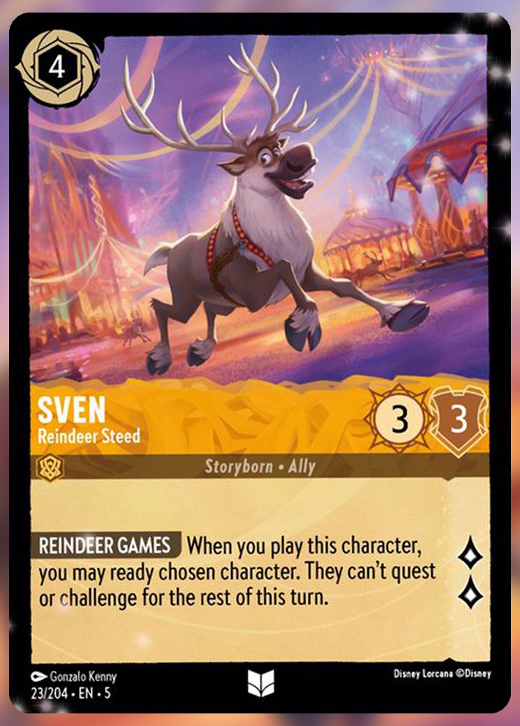 Sven, Reindeer Steed