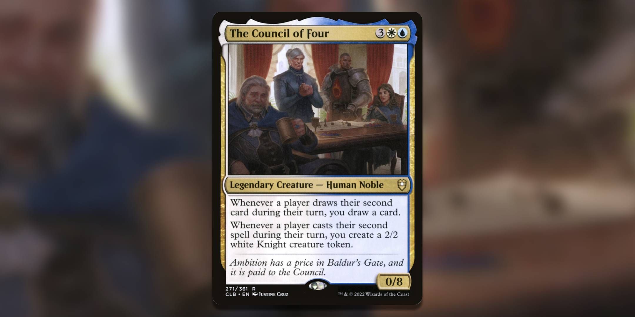 The council of four by Justine Cruz