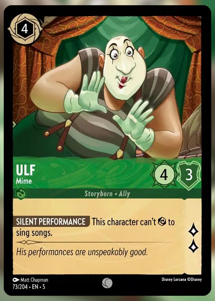 Ulf, Mime