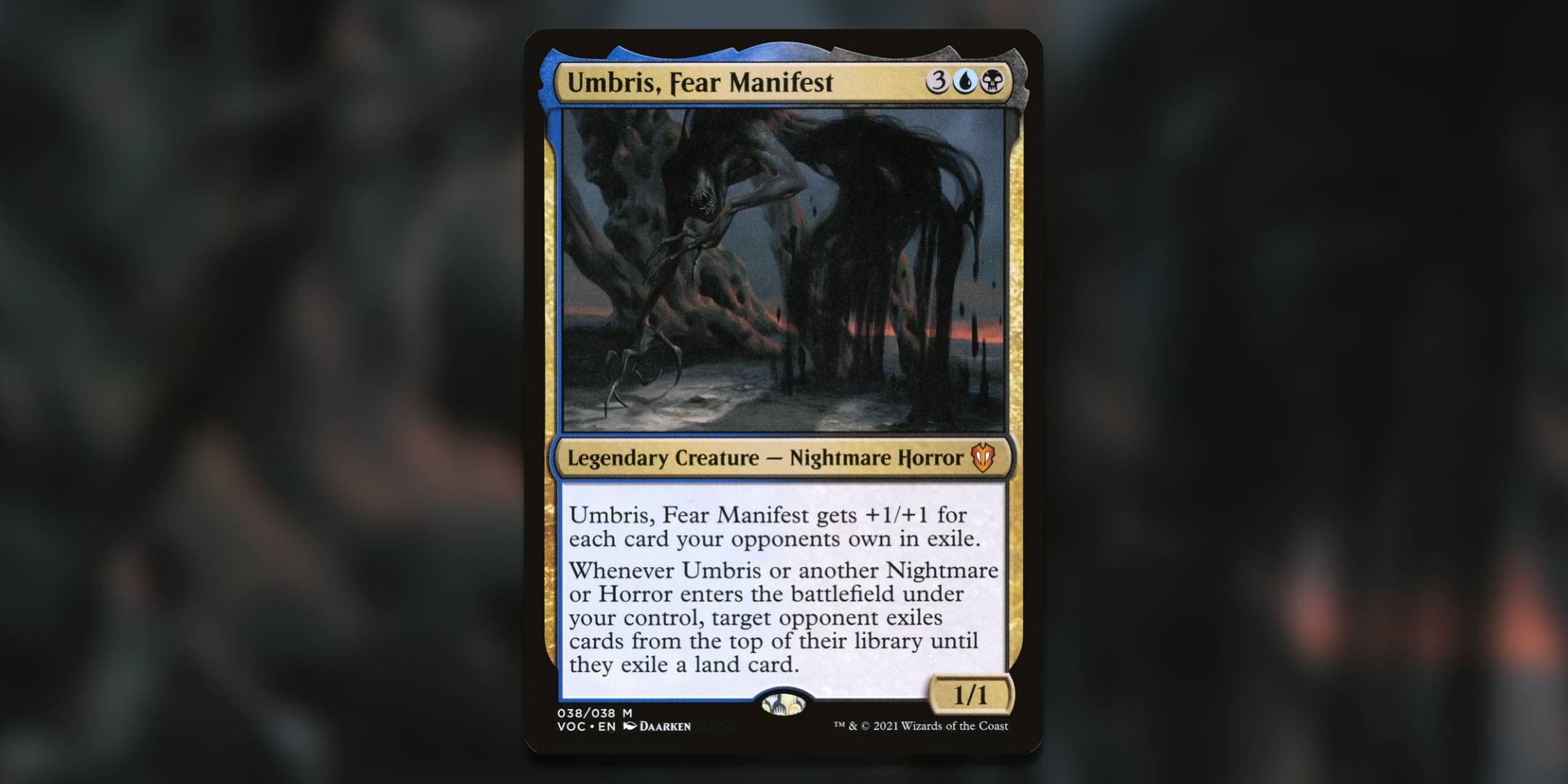 Umbris Fear Manifest by Daarken