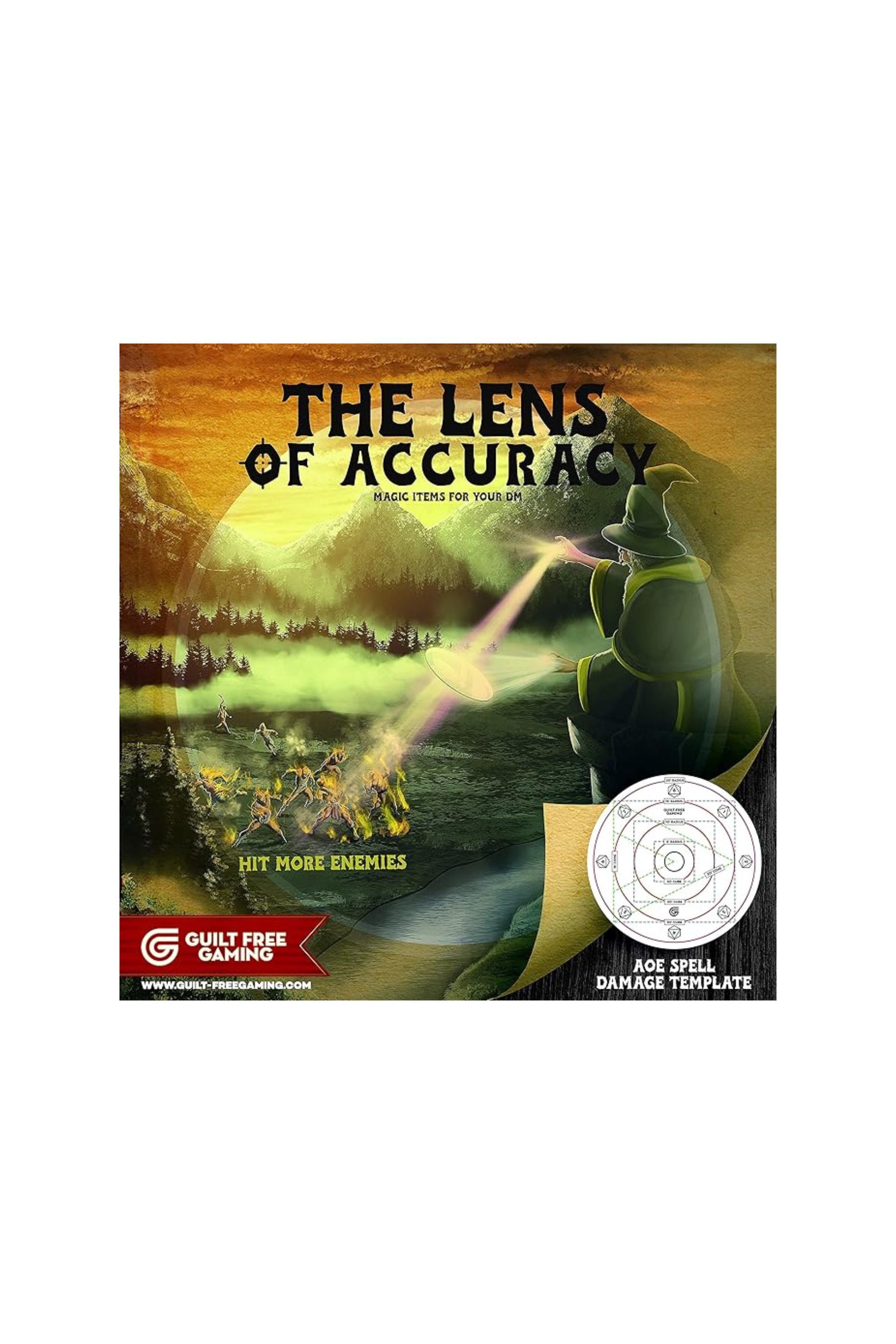Spell Effect Templates for D&D