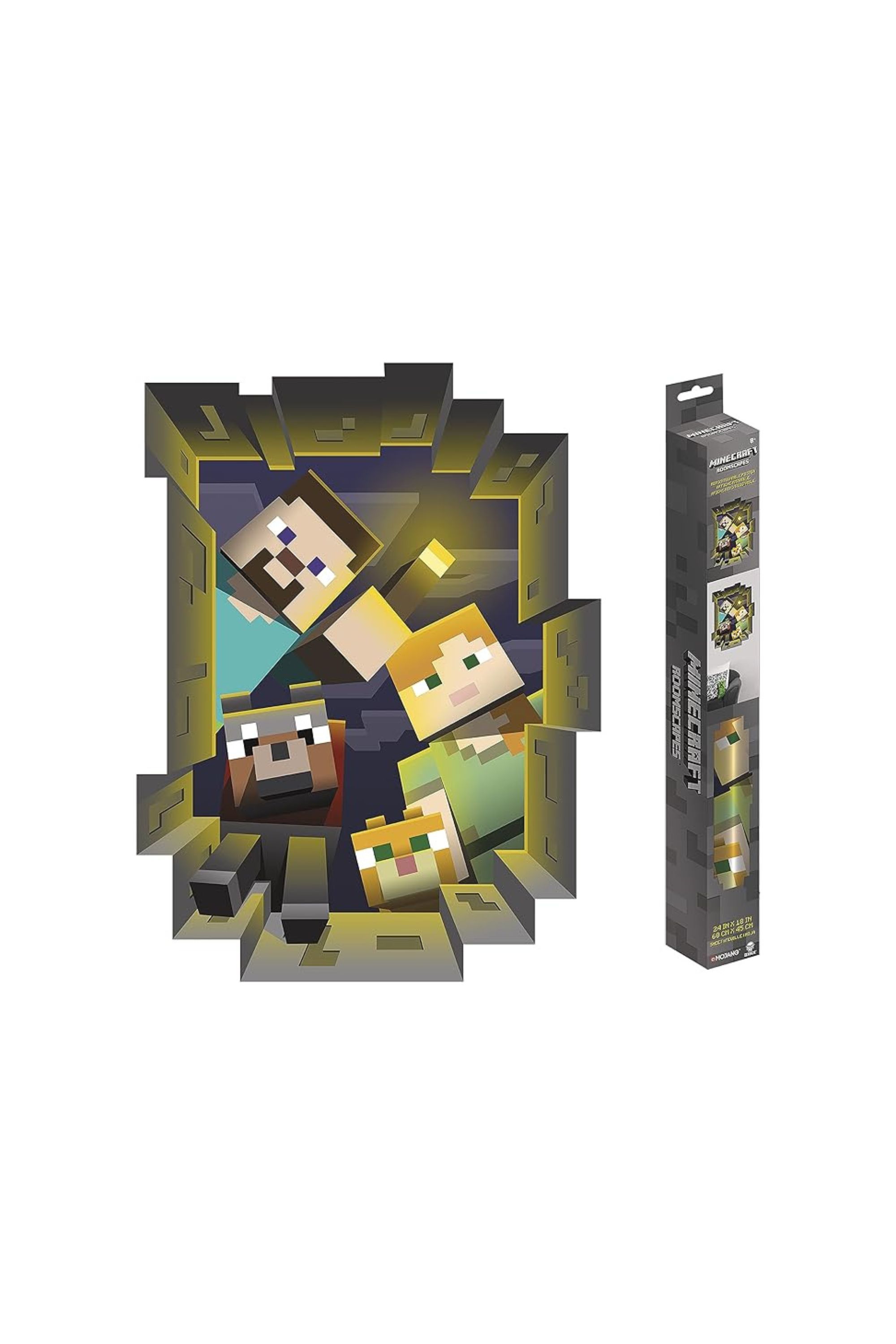 Trends International RoomScapes Minecraft Caved In