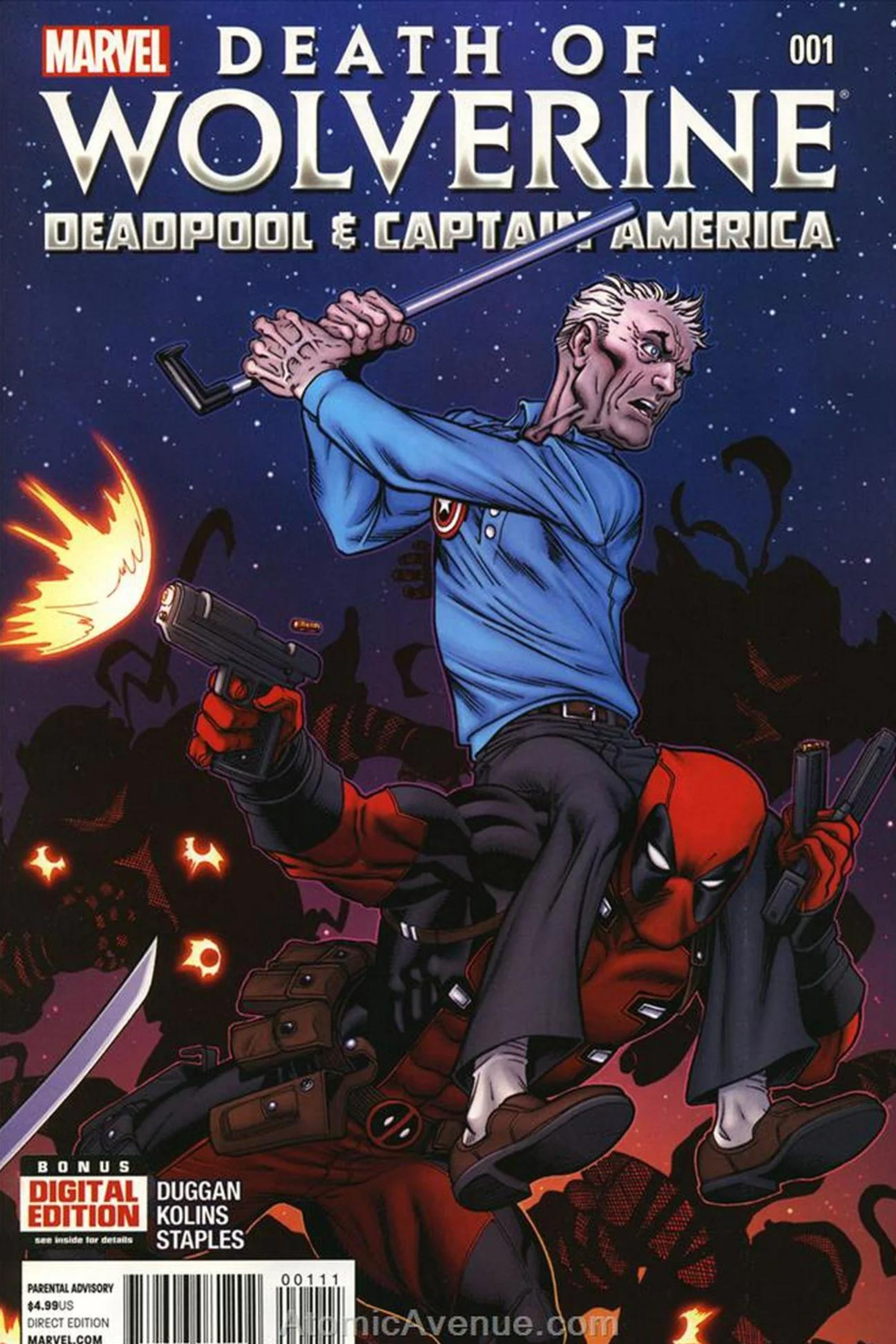 Death Of Wolverine: Deadpool And Captain America #1