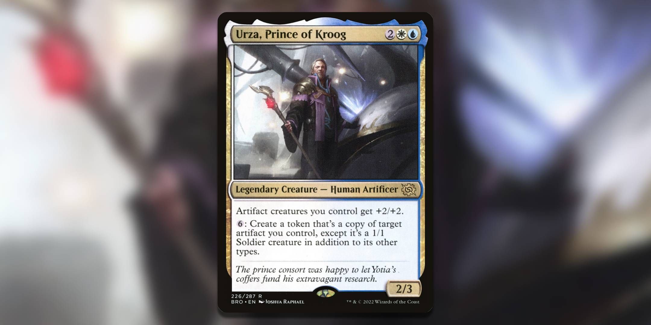 Urza Prince of Kroog by Joshua Raphael