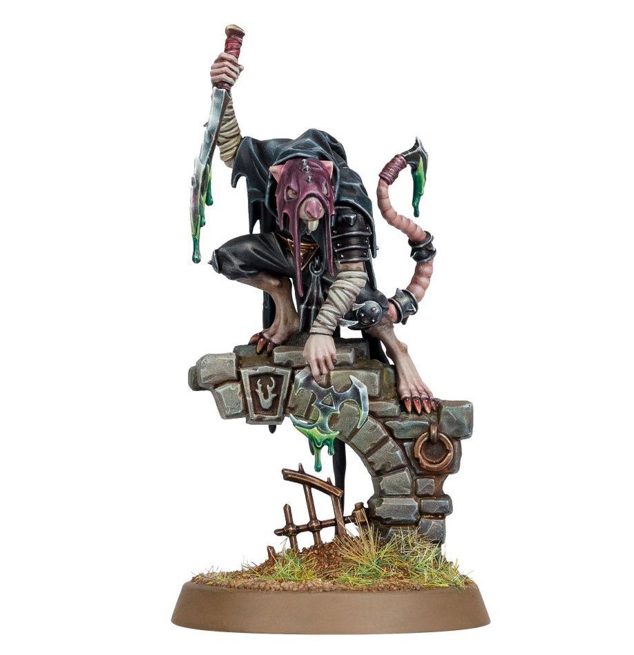 Warhammer Age of Sigmar Skaven Deathmaster.