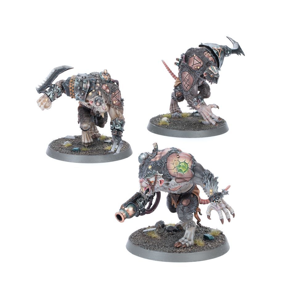 Warhammer Age of Sigmar Skaven Rat Ogors.