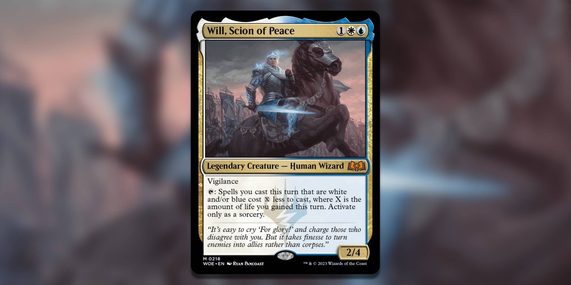 Will Scion of Peace by Ryan Pancoast