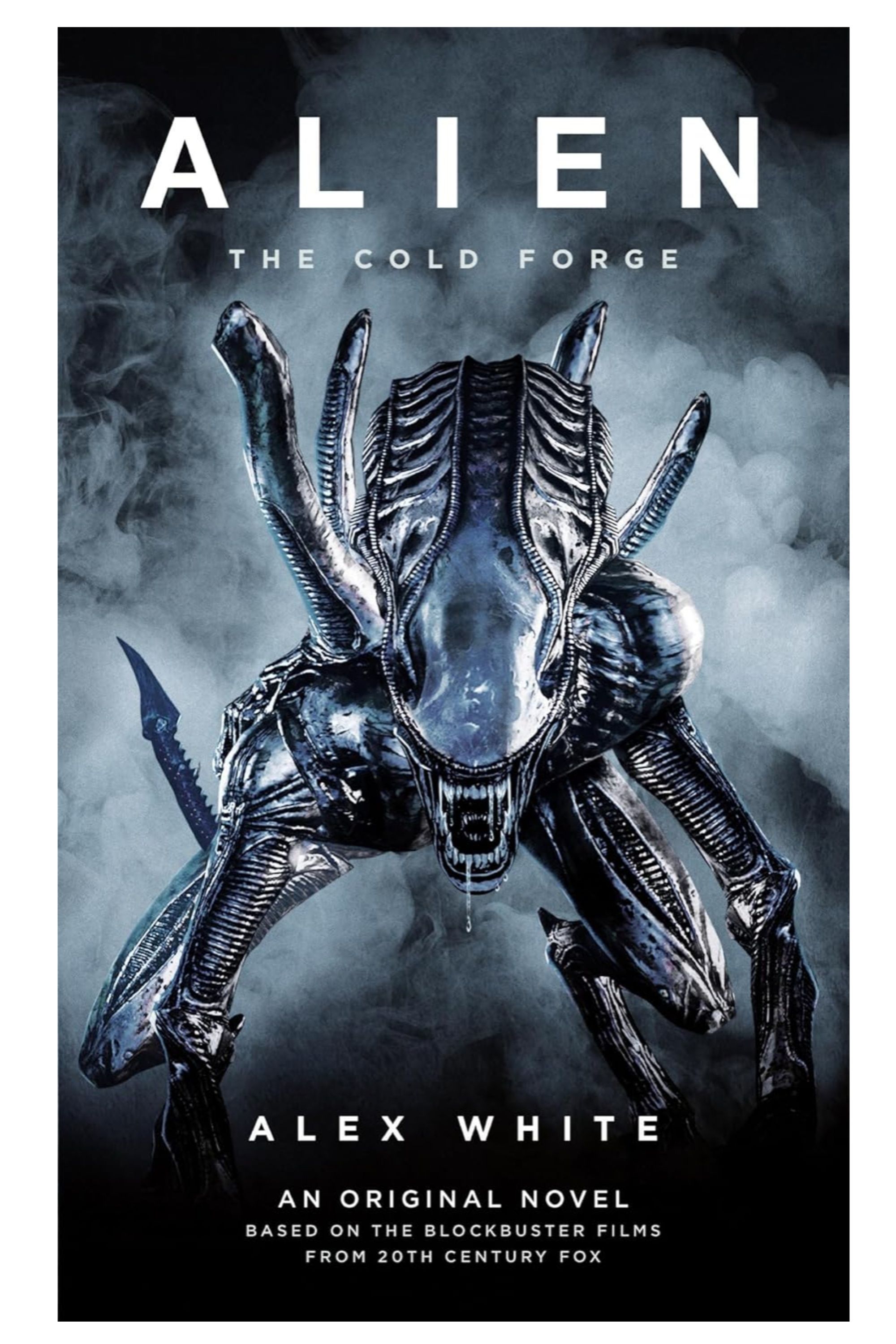 The cover of Alex White's Alien: The Cold Forge.