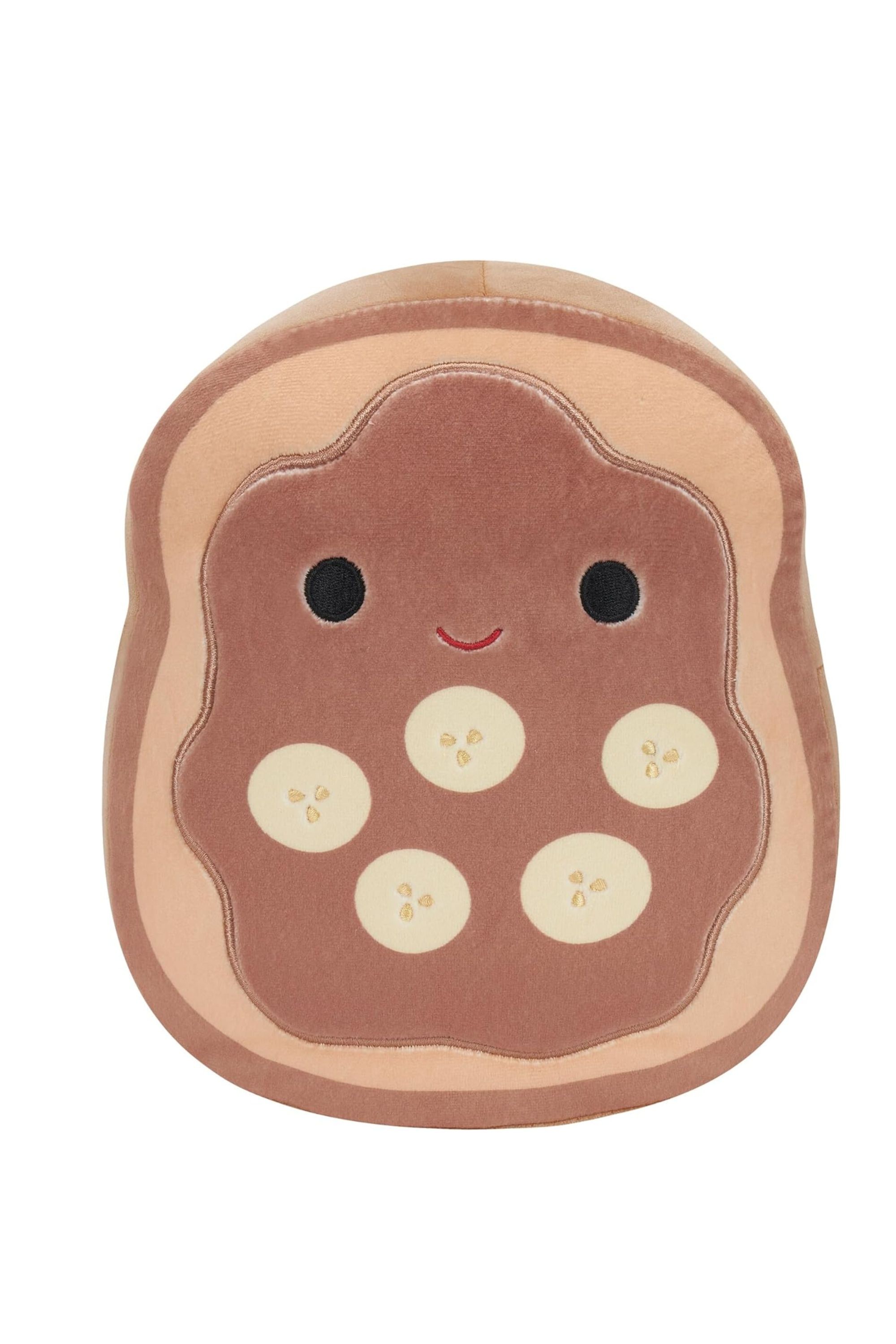Danilo the Chocolate Toast Squishmallow against a white background