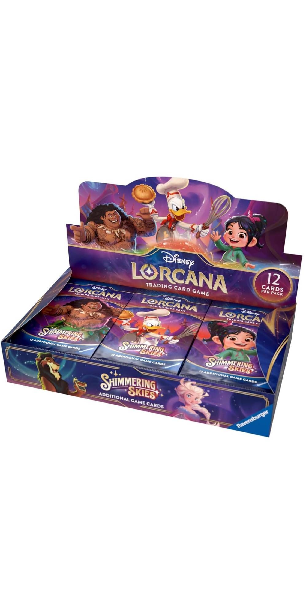 Disney Lorcana TCG Shimmering Skies Booster Pack Display