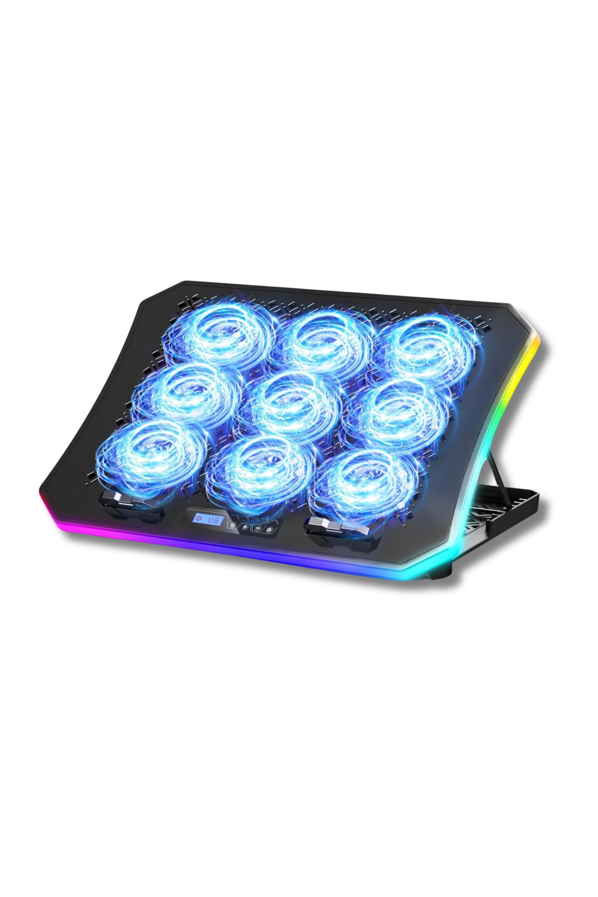 Image of KeiBn K9-Blue laptop cooling pad.