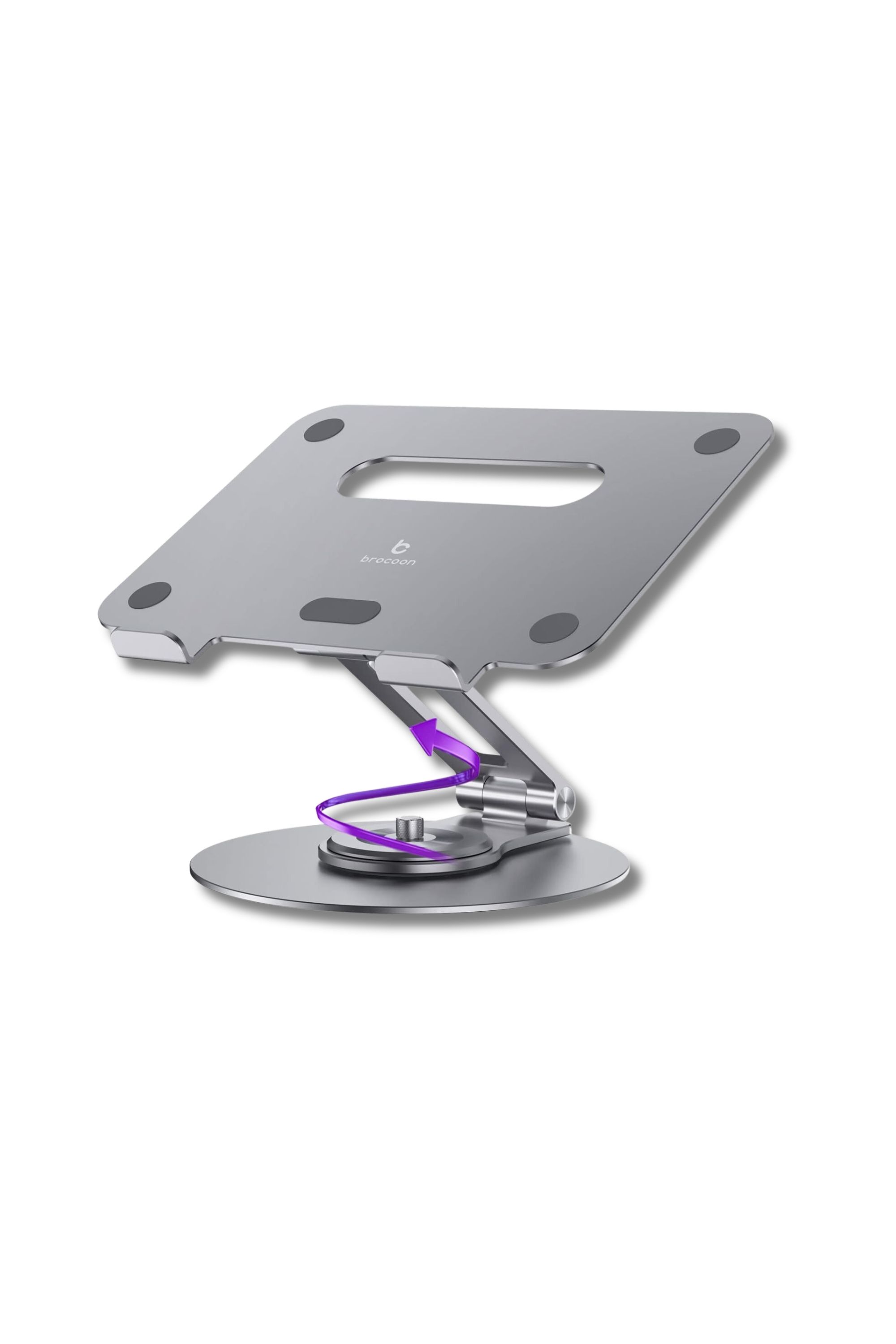 Image of the Brocoon swivel laptop stand