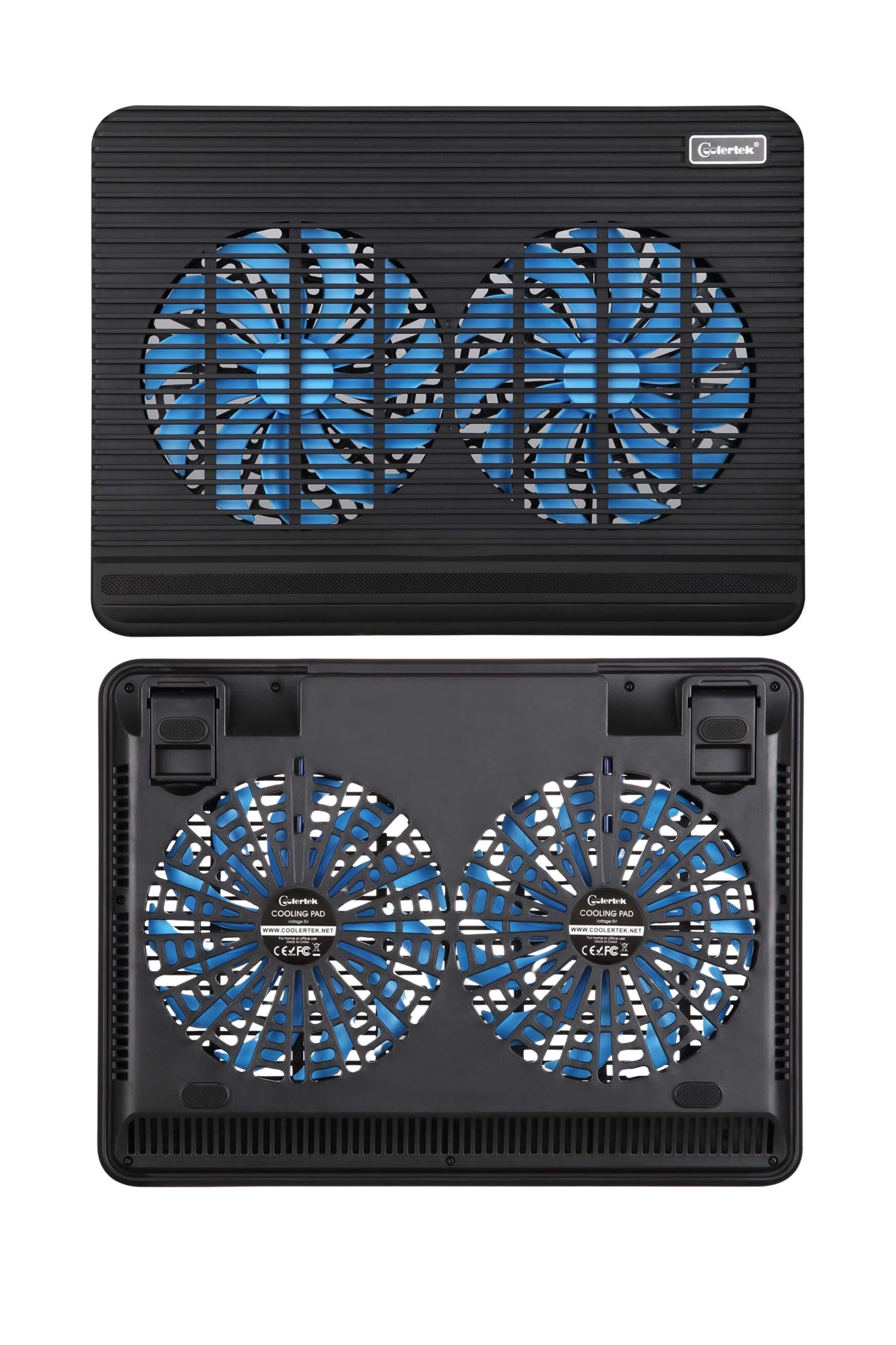 Image of the Coolertek laptop cooling pad.