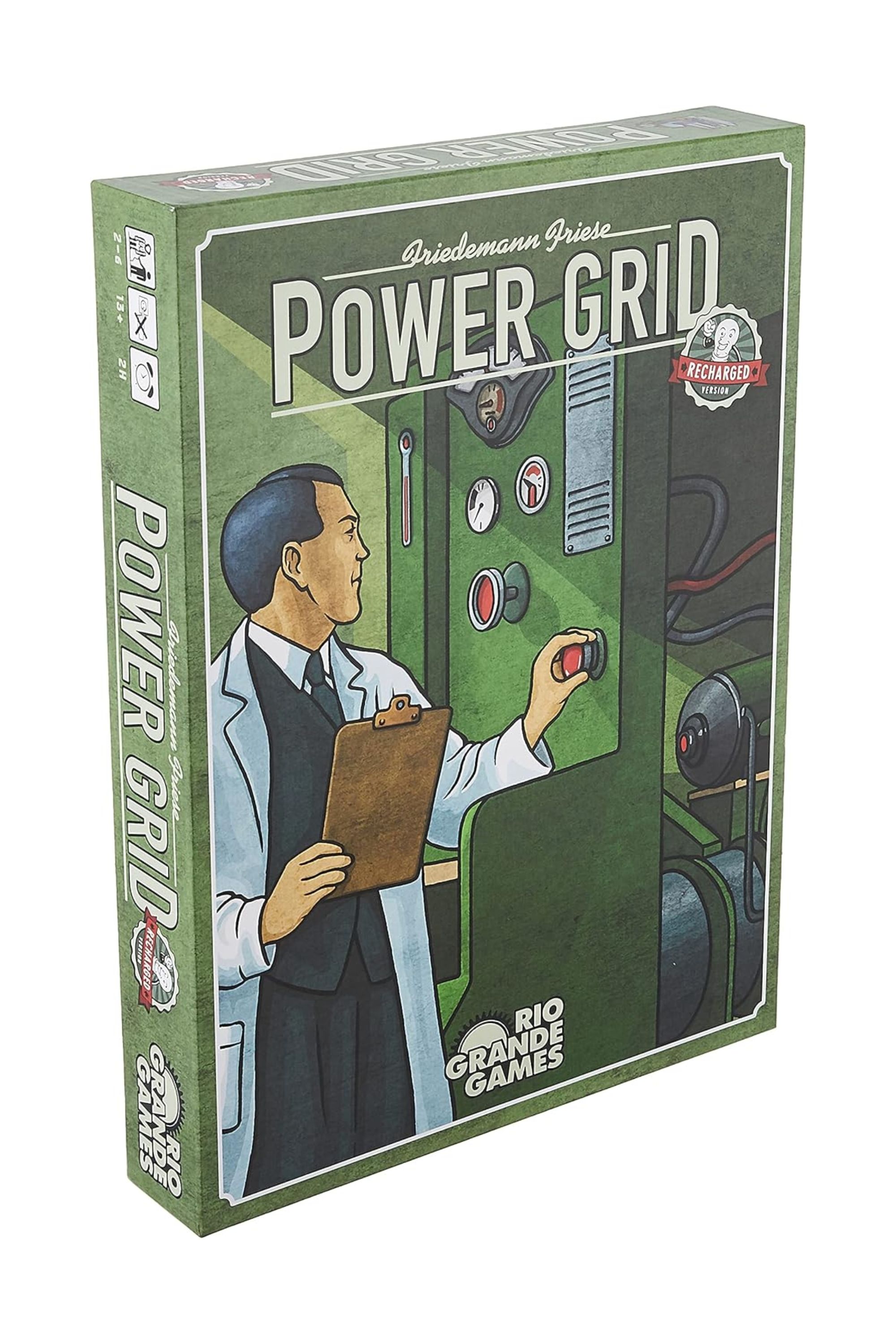 Image of the Power Grid Recharged Version box.