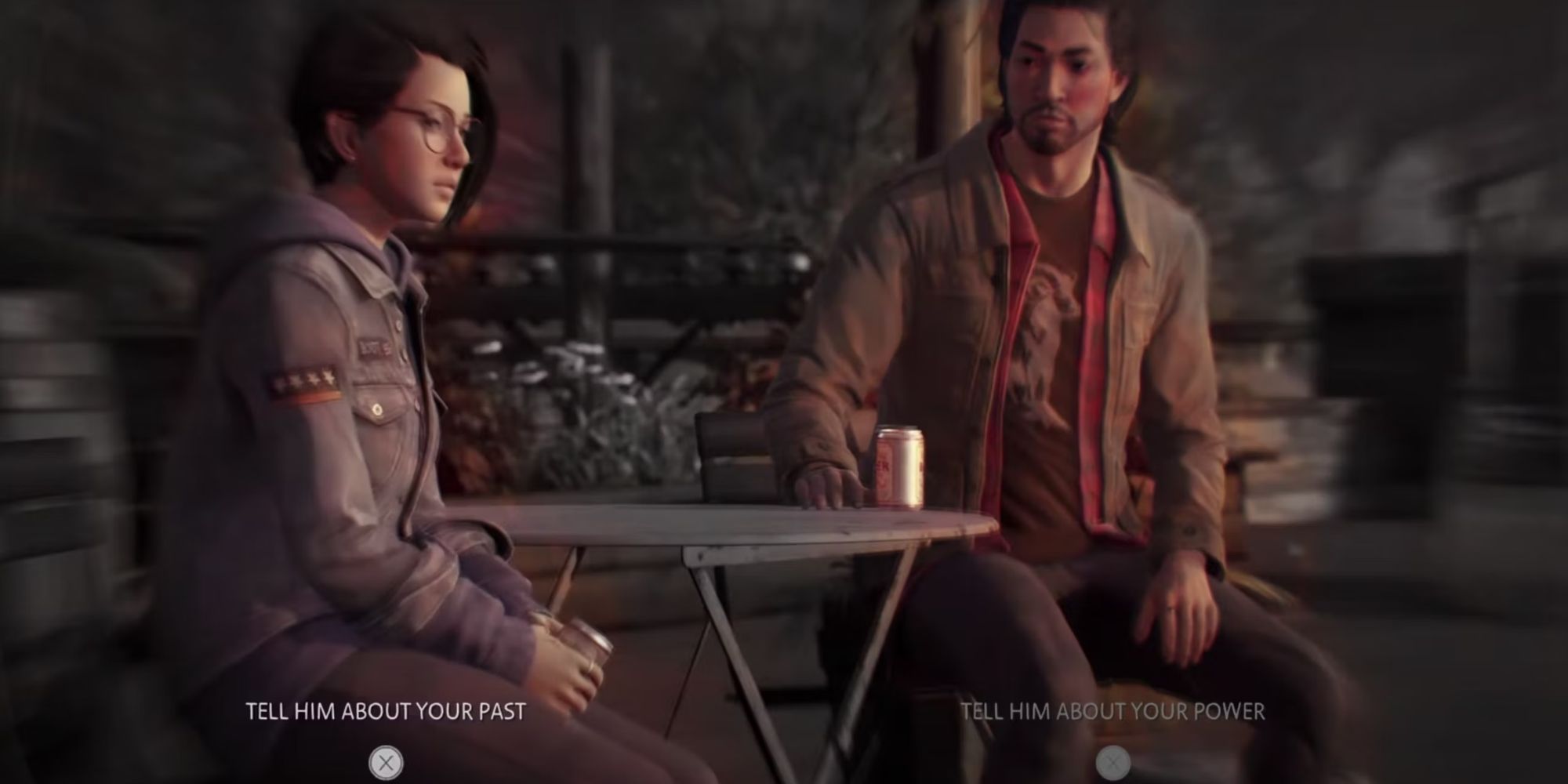 Alex choosing dialogue in Life is Strange True Colors.