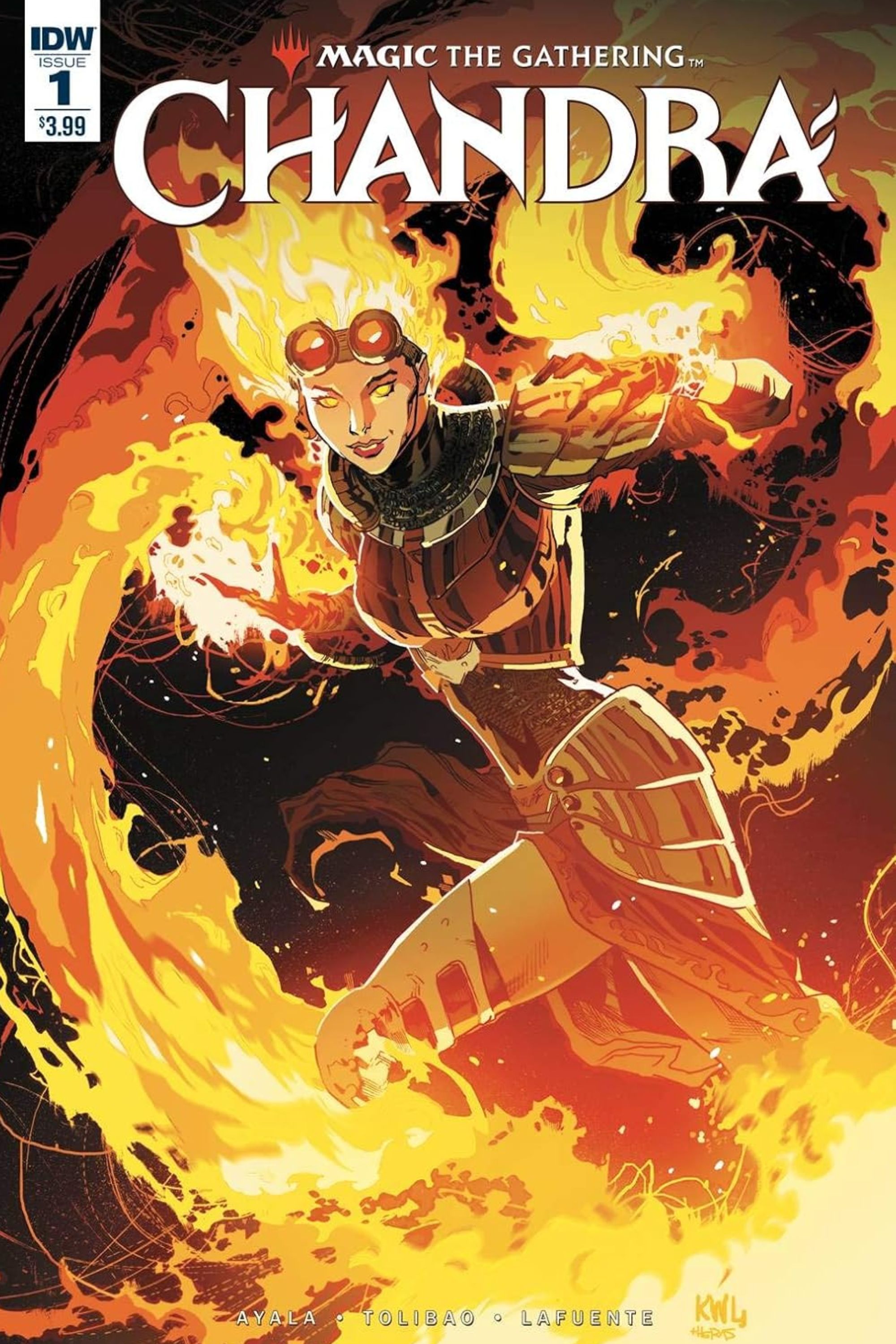 Magic The Gathering Chandra Issue 1 Ayala Tolibao Lafuente