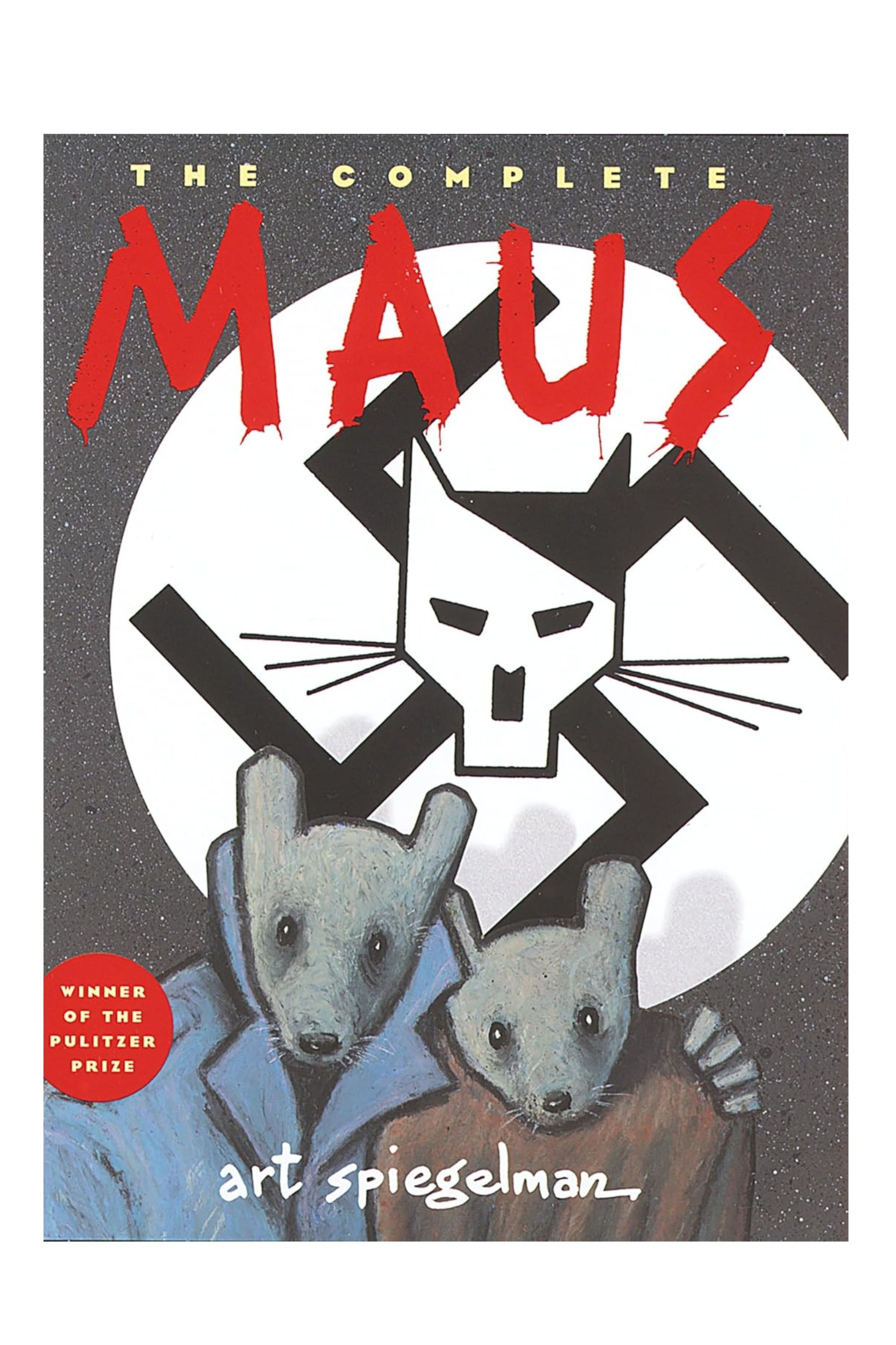The cover of Art Spiegelman's graphic novel Maus.